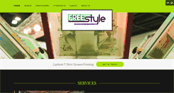 Desktop Screenshot of freestyleapparel.net